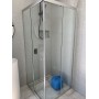 Australia Custom made Semi-Frameless Corner Sliding Shower Screen (1000-1100) * (1000-1100) *1950